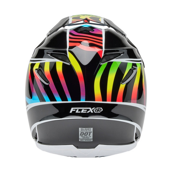 Casque cross Bell MOTO-9S FLEX Drift - Noir Multicouleur