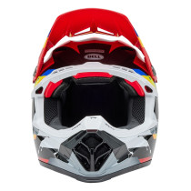 Casque cross Bell MOTO-9S FLEX Édition limitée Renen nova - Noir Rouge 2