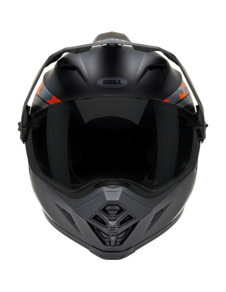 Casque cross Bell MX-9 Adventure MIPS Mesa - Noir Mat Orange Camo