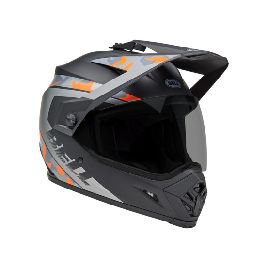 Casque cross Bell MX-9 Adventure MIPS Mesa - Noir Mat Orange Camo