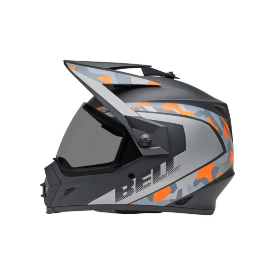 Casque cross Bell MX-9 Adventure MIPS Mesa - Noir Mat Orange Camo