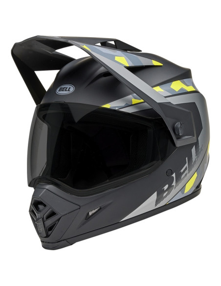 Casque cross Bell MX-9 Adventure MIPS Mesa - Noir Mat Jaune Camo