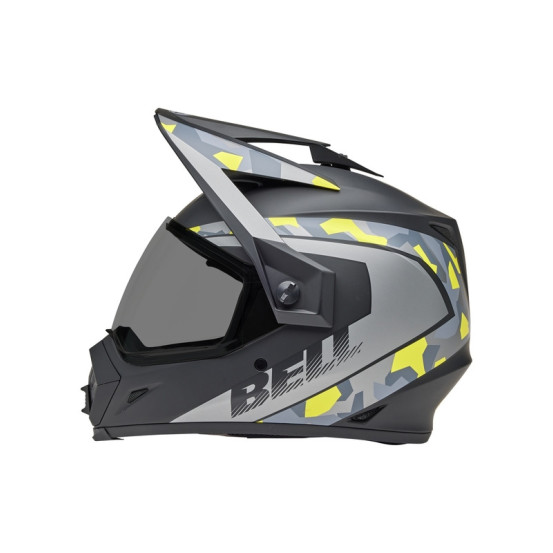 Casque cross Bell MX-9 Adventure MIPS Mesa - Noir Mat Jaune Camo