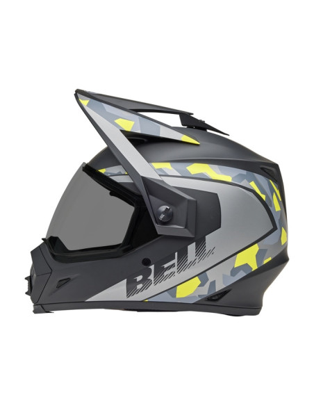 Casque cross Bell MX-9 Adventure MIPS Mesa - Noir Mat Jaune Camo