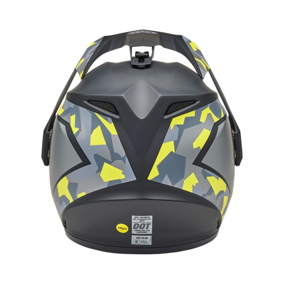 Casque cross Bell MX-9 Adventure MIPS Mesa - Noir Mat Jaune Camo