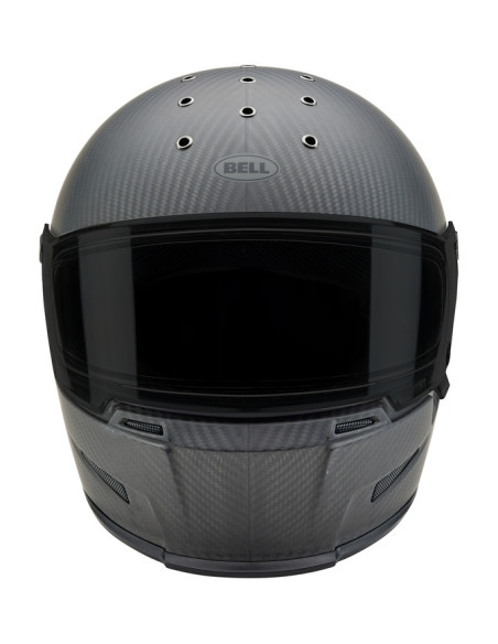 Casque moto intégral Bell Eliminator Carbon Solid - Noir Mat