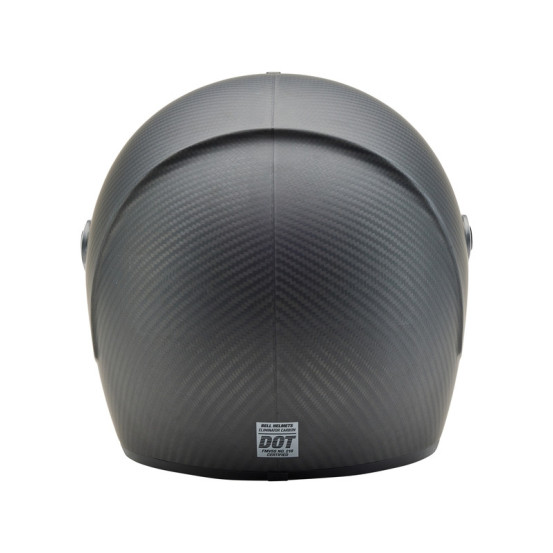 Casque moto intégral Bell Eliminator Carbon Solid - Noir Mat