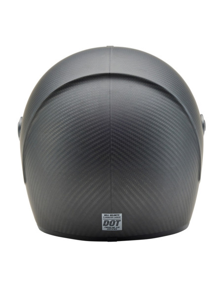 Casque moto intégral Bell Eliminator Carbon Solid - Noir Mat