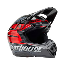 Casque cross Bell MOTO-10 Spherical Édition limitée Fasthouse ditd - Gris Rouge 2