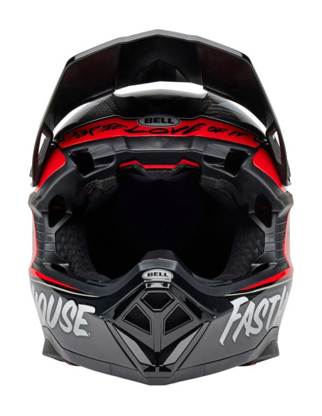 Casque cross Bell MOTO-10 Spherical Édition limitée Fasthouse ditd - Gris Rouge