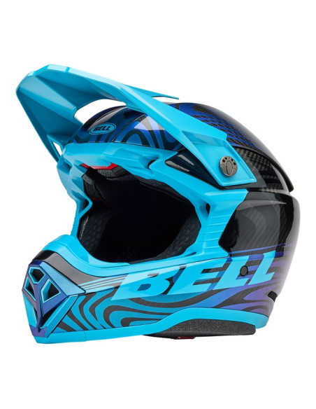 Casque cross Bell MOTO-10 Spherical Cortex - Bleu