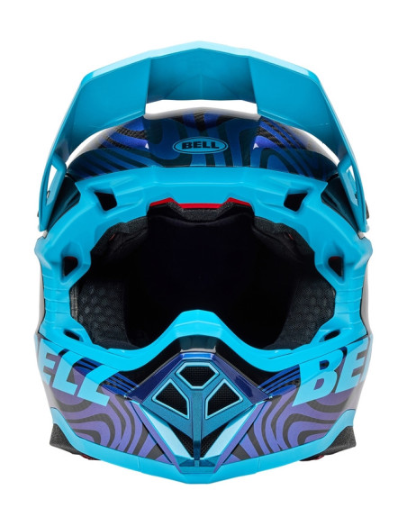 Casque cross Bell MOTO-10 Spherical Cortex - Bleu