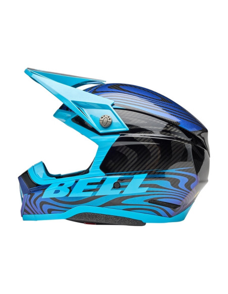 Casque cross Bell MOTO-10 Spherical Cortex - Bleu