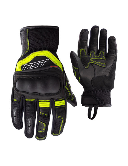 Gants moto textile RST Urban Air 3 - Jaune Fluo