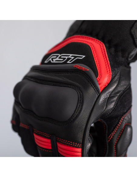 Gants moto textile RST Urban Air 3 - Rouge