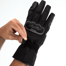 Gants moto textile RST Axiom Wateproof - Noir 2