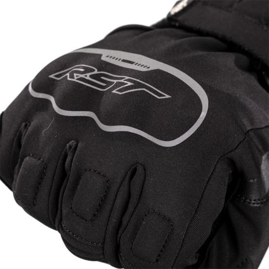 Gants moto textile RST Axiom Wateproof - Noir