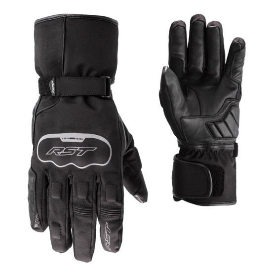 Gants moto textile RST Axiom Wateproof - Noir