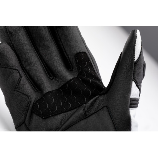 Gants moto cuir RST Sport Mid - Blanc