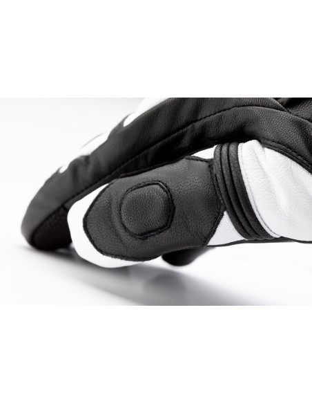 Gants moto cuir RST Sport Mid - Blanc