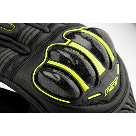 Gants moto cuir RST S1 - Jaune