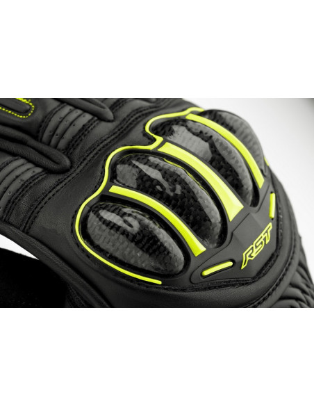 Gants moto cuir RST S1 - Jaune