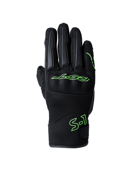 Gants moto textile RST S1 Mesh - Vert