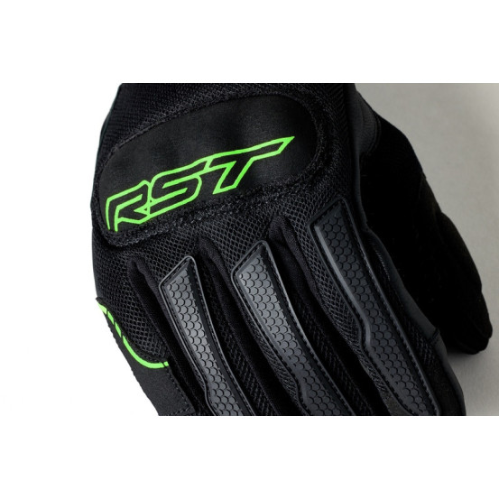 Gants moto textile RST S1 Mesh - Vert