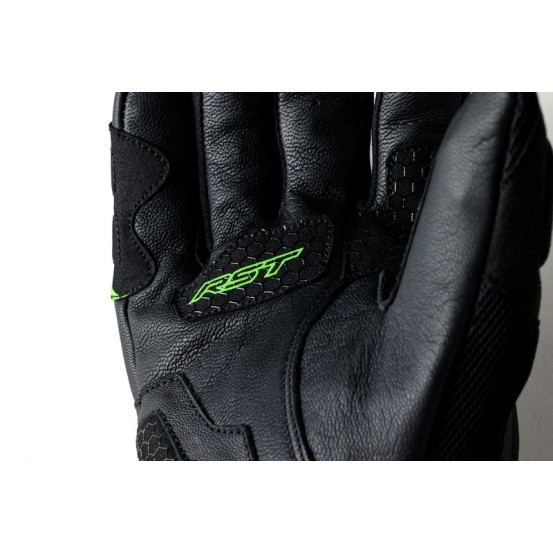 Gants moto textile RST S1 Mesh - Vert
