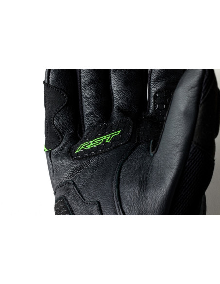 Gants moto textile RST S1 Mesh - Vert