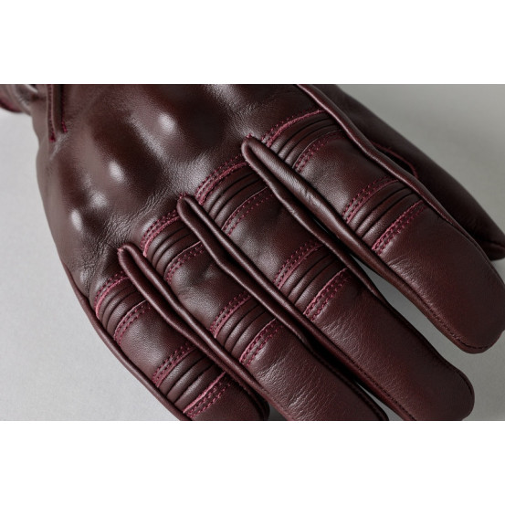 Gants moto cuir RST IOM TT Hillberry 2 - Rouge