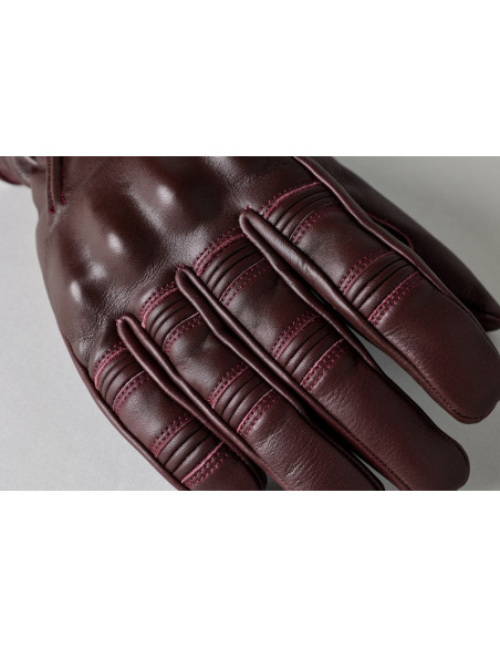 Gants moto cuir RST IOM TT Hillberry 2 - Rouge
