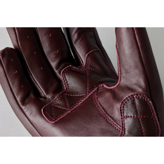 Gants moto cuir RST IOM TT Hillberry 2 - Rouge