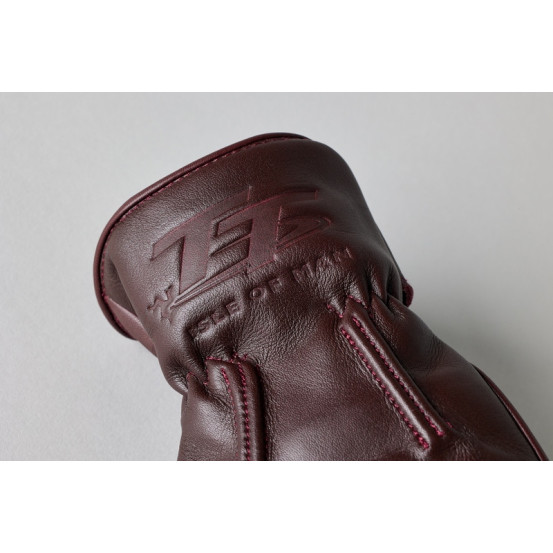 Gants moto cuir RST IOM TT Hillberry 2 - Rouge