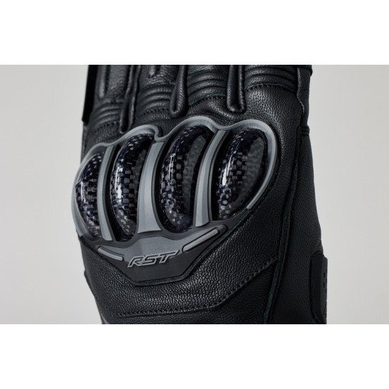 Gants moto cuir RST S1 Waterproof - Noir