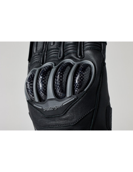 Gants moto cuir RST S1 Waterproof - Noir