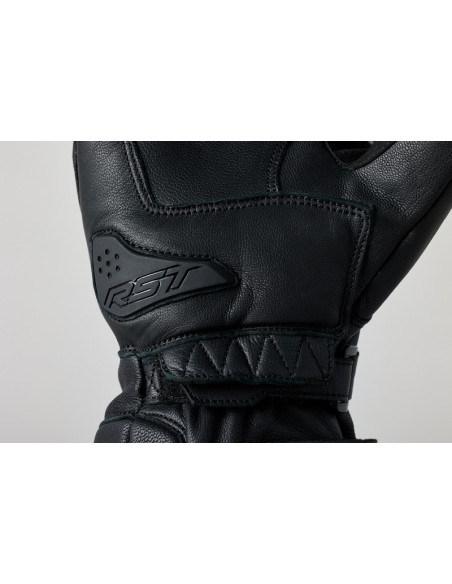 Gants moto cuir RST S1 Waterproof - Noir