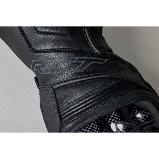 Gants moto cuir RST Fulcrum Waterproof - Noir