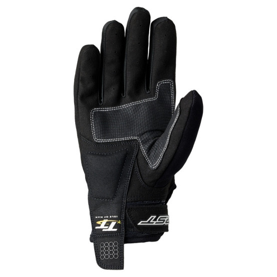 Gants moto textile RST IOM TT Team Evo - Noir