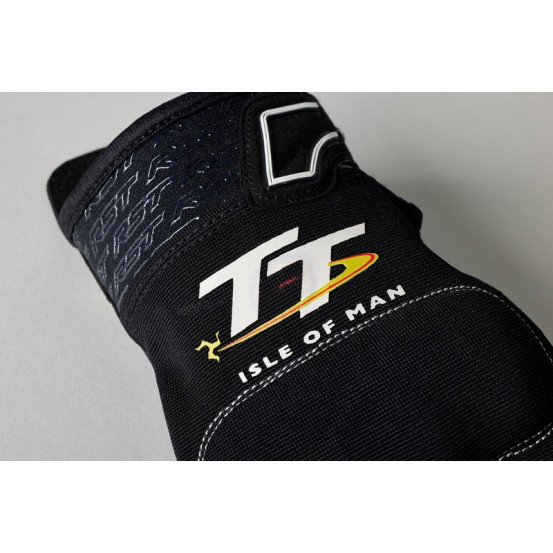 Gants moto textile RST IOM TT Team Evo - Noir