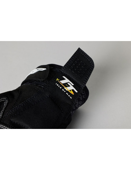 Gants moto textile RST IOM TT Team Evo - Noir