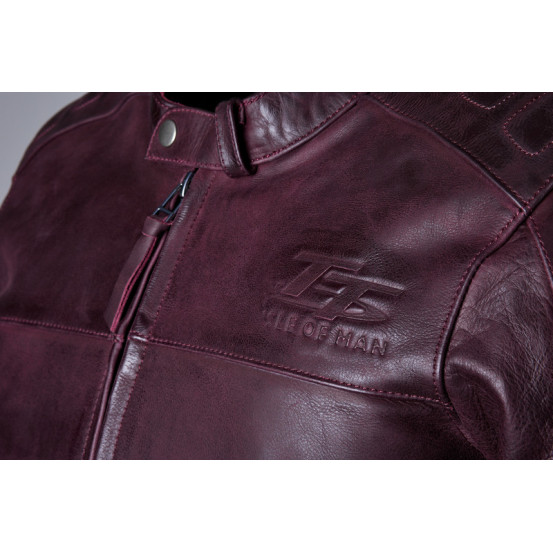 Veste cuir RST 2023 IOM TT Brandish 2 - Marron