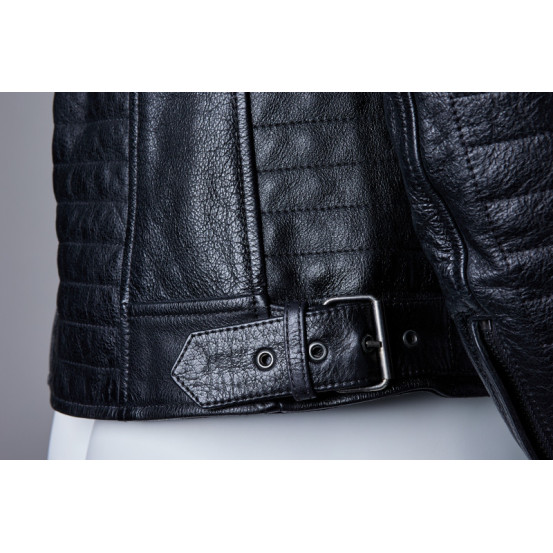 Veste cuir femme RST 2023 Ripley 2 - Noir