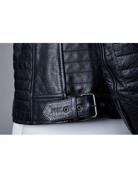 Veste cuir femme RST 2023 Ripley 2 - Noir