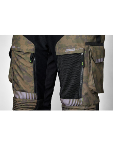 Pantalon route textile RST Ranger CE Digi Vert