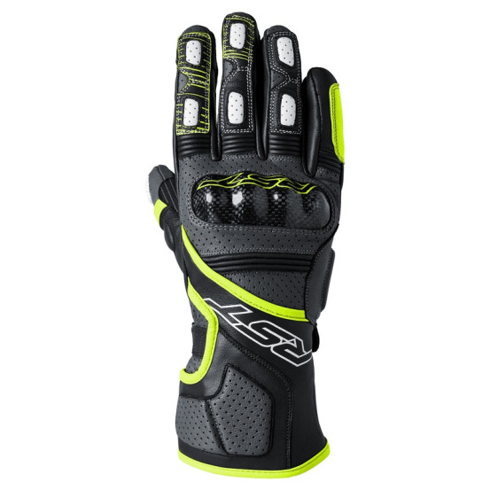 Gants moto cuir RST Fulcrum - Jaune