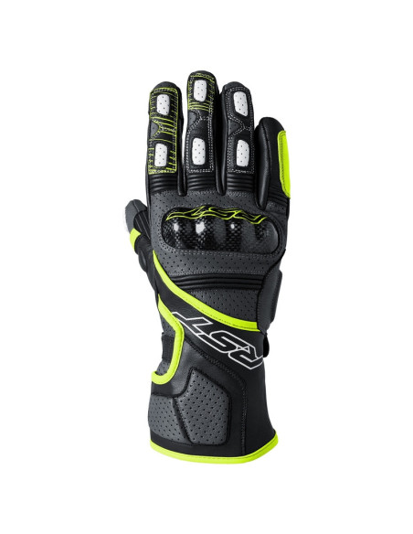 Gants moto cuir RST Fulcrum - Jaune