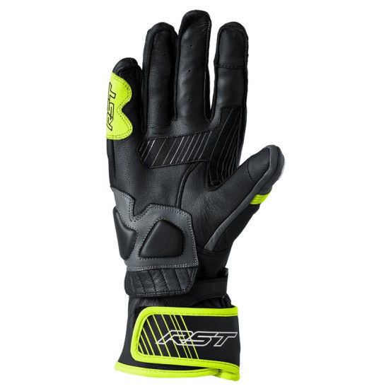 Gants moto cuir RST Fulcrum - Jaune