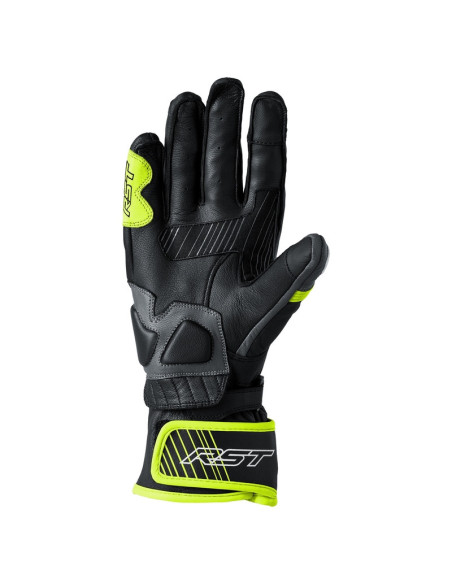 Gants moto cuir RST Fulcrum - Jaune