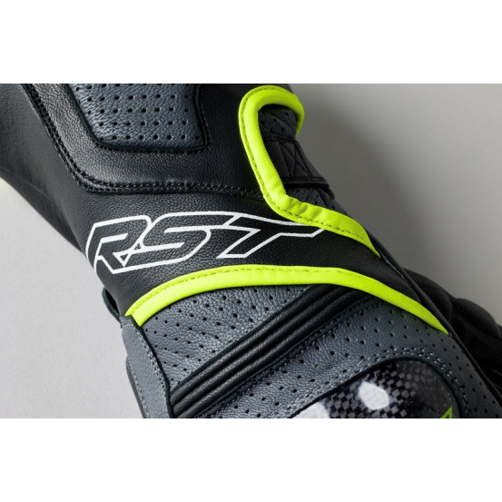 Gants moto cuir RST Fulcrum - Jaune